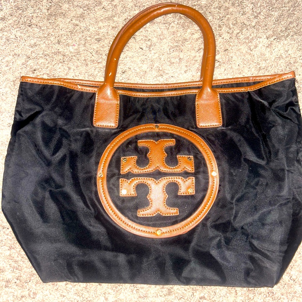 Black and Brown Tote Bag